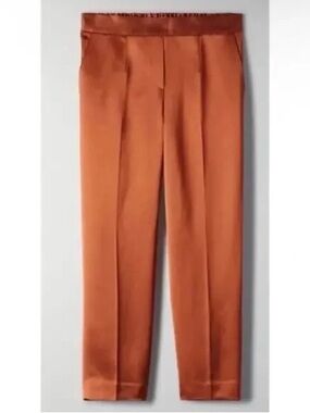 Babaton Satin Conan Pant - Caramelized